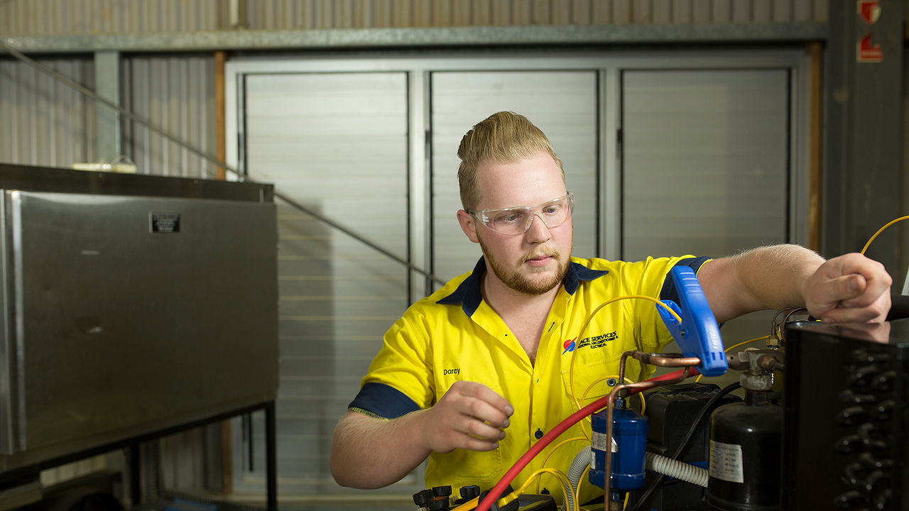 Refrigeration apprentice
