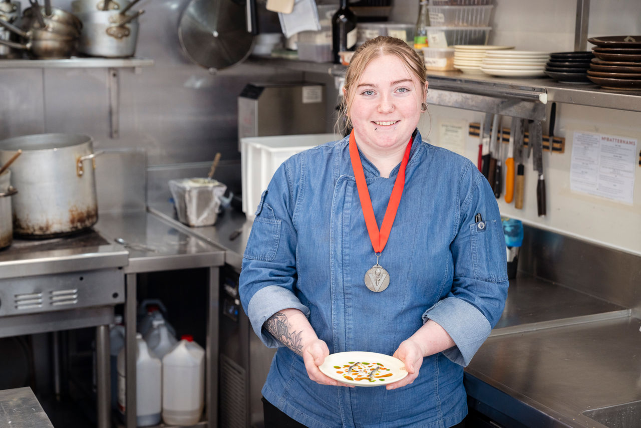 Apprentice chef Matilda Payne