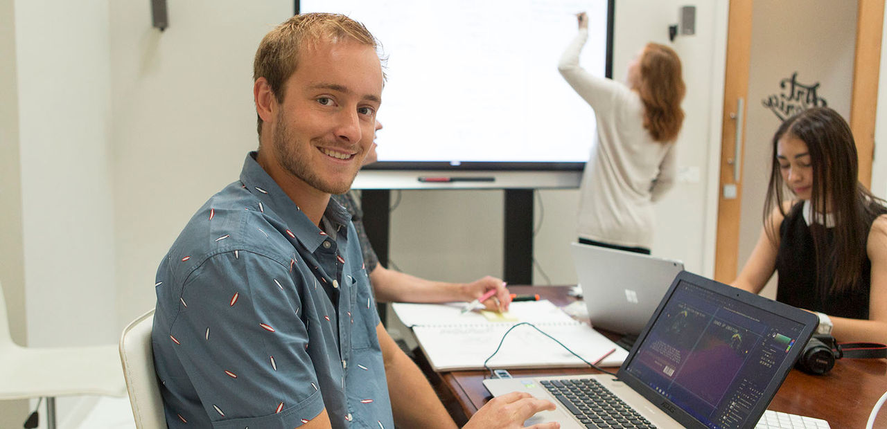 Creative course students