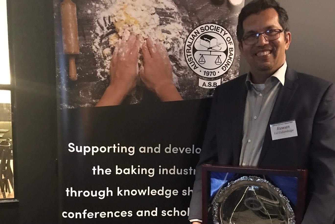 Baking teacher awarded scholarship at national industry awards